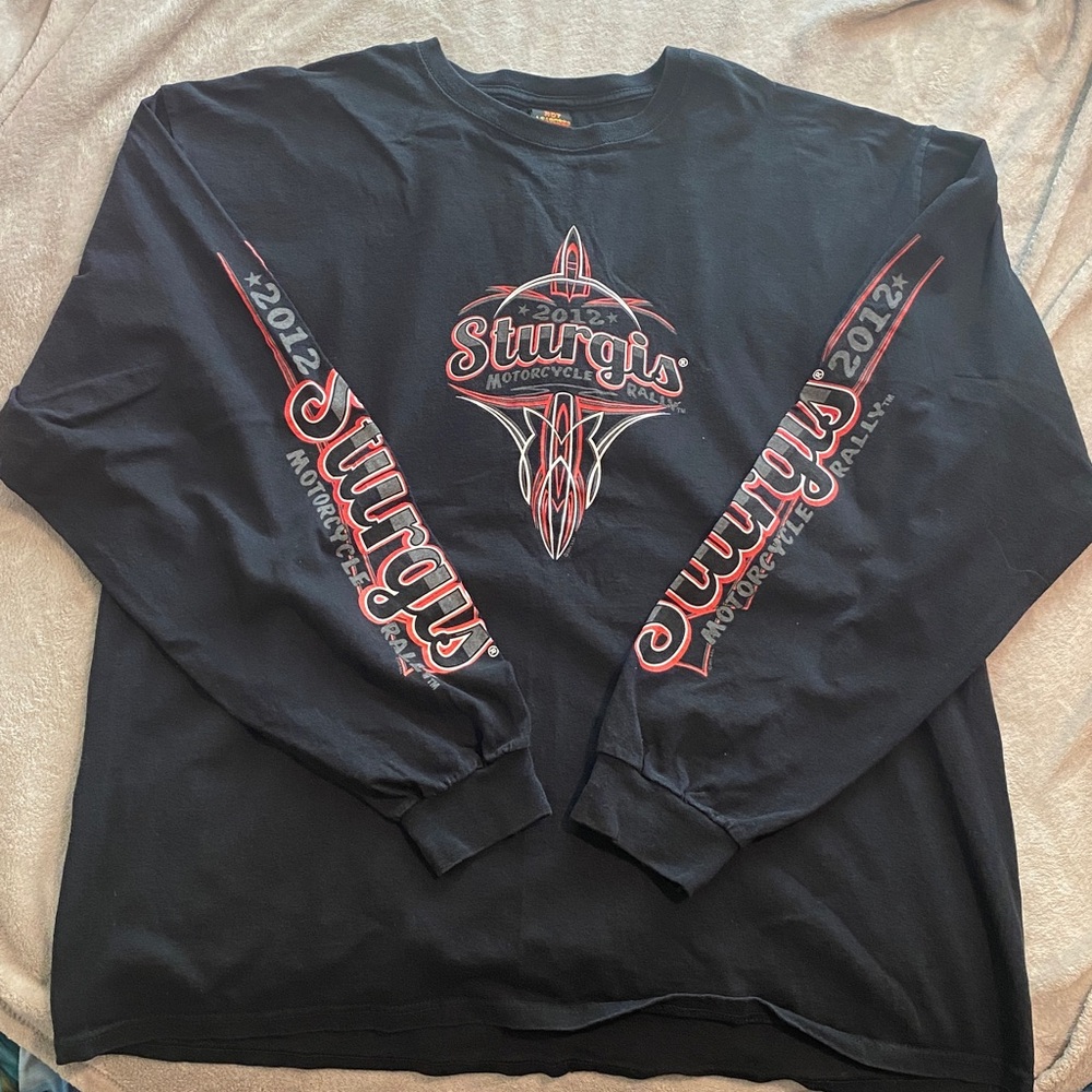 VTG BRAND NEW Sturgis Motorcycle Rally Long Sleeve Shirt